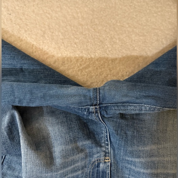 PAIGE Women's Cindy Straight Leg Distressed Ankle Blue Jeans - Picture 8 of 8